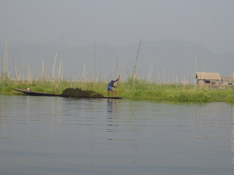Travel - Myanmar - Inle Lake - First Boat Trip - Canals and floating villages